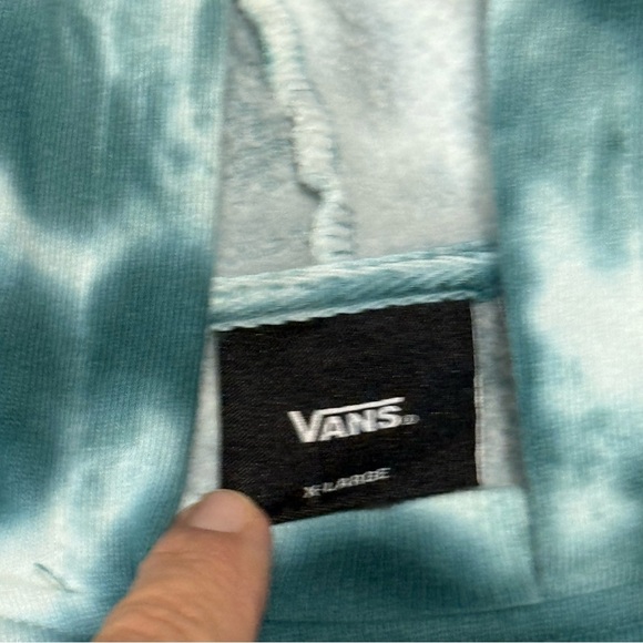 Vans Teal Tie-Dye Hoodie - Picture 3 of 10